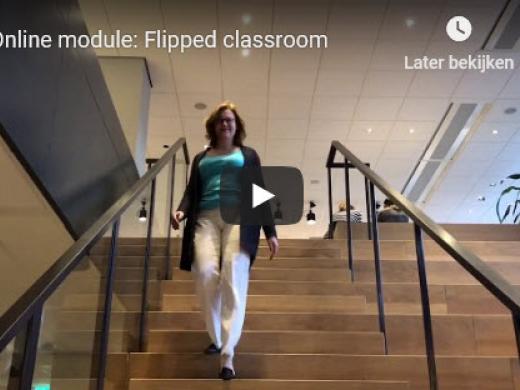 Online module flipping the classroom